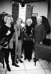   Claudine DUPONT-TINGAUD 
Claude RAYMOND
Christiane FAGLIN
Marguerite LOMBARD  
(FRESNES)